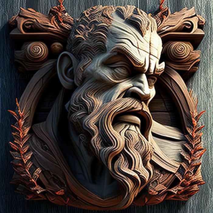 3D модель Коллекция игр God of War (STL)